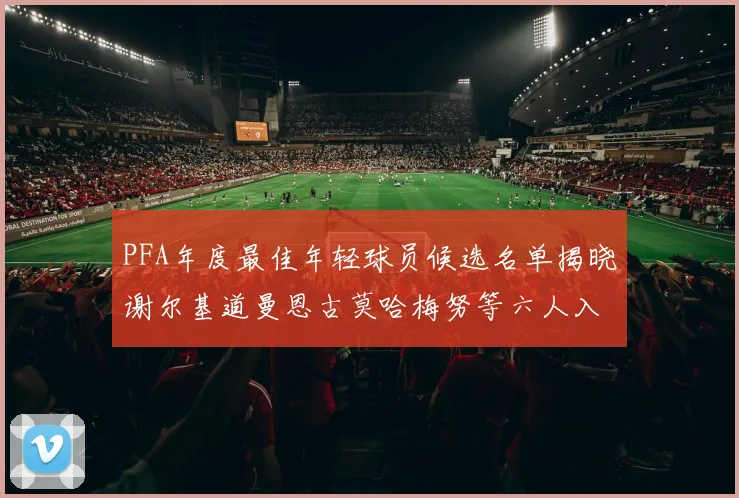 PFA年度最佳年轻球员候选名单揭晓谢尔基道曼恩古莫哈梅努等六人入围